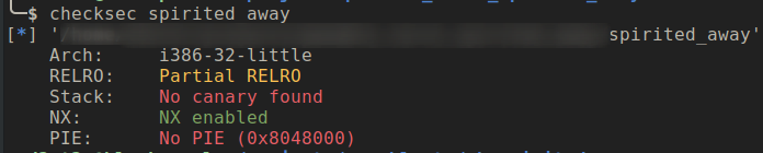 checksec